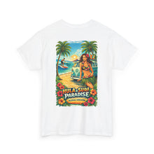 Load image into Gallery viewer, Hula Surf Paradise Tee — Aloha Beach Vintage Surfboard Shirt
