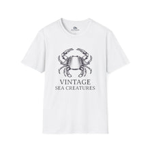 Load image into Gallery viewer, Vintage Sea Creatures Crab T-Shirt
