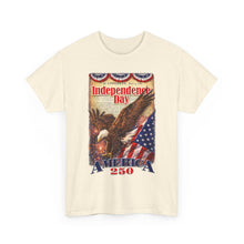 Load image into Gallery viewer, Independence Day Eagle T-Shirt — America 250 Patriotic Fourth of July Tee
