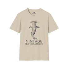 Load image into Gallery viewer, Vintage Sea Creatures Hammerhead Shark T-Shirt
