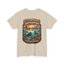 Load image into Gallery viewer, Scuba Diving Guantanamo Bay Graphic Tee — Vintage Underwater Scene
