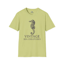 Load image into Gallery viewer, Vintage Sea Creatures Seahorse T-Shirt
