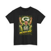 Load image into Gallery viewer, Packers Win! Football Fan T-Shirt

