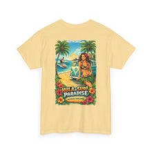 Load image into Gallery viewer, Hula Surf Paradise Tee — Aloha Beach Vintage Surfboard Shirt
