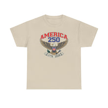 Load image into Gallery viewer, America 250 Eagle T-Shirt — 1776–2026 Bicentennial Celebration Tee
