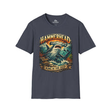 Load image into Gallery viewer, Hammerhead 'King of the Deep' Shark T-Shirt
