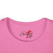 Load image into Gallery viewer, Anchored In Christ T-Shirt — "Firm Through Every Storm" Women's Tee
