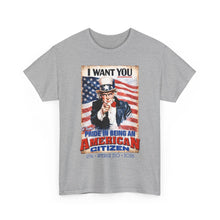 Load image into Gallery viewer, Uncle Sam "I Want You" American Citizen T-Shirt
