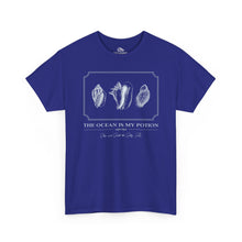 Load image into Gallery viewer, The Ocean Is My Potion — Seashell Graphic Beach Tee
