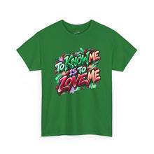 Load image into Gallery viewer, "To Know Me Is To Love Me" Graffiti Love Tee
