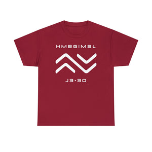 John 2:30 tee -  cardinal red