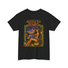 Load image into Gallery viewer, BBR: "Queen of the Cove" Tropical Vintage Pinup Tee
