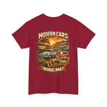 Load image into Gallery viewer, "Modern Cars Bore Me" Retro Auto T-Shirt
