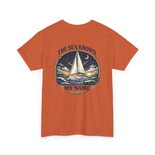 Load image into Gallery viewer, "The Sea Knows My Name" T-shirt - A Salt &amp; Canvas Apparel product
