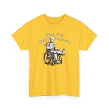 Load image into Gallery viewer, Injured Crash Test Dummy In Wheelchair — "Yes, I'm That Dummy" Graphic T-Shirt
