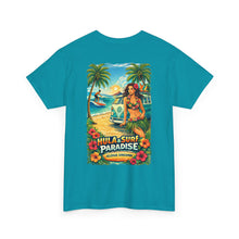 Load image into Gallery viewer, Hula Surf Paradise Tee — Aloha Beach Vintage Surfboard Shirt
