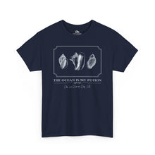 Load image into Gallery viewer, The Ocean Is My Potion — Seashell Graphic Beach Tee
