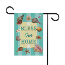 Load image into Gallery viewer, Bless This House Nautical Garden Flag
