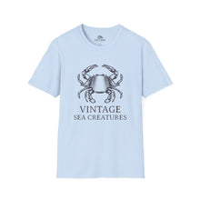 Load image into Gallery viewer, Vintage Sea Creatures Crab T-Shirt
