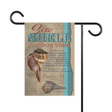 Load image into Gallery viewer, Lightning Whelk Garden Flag
