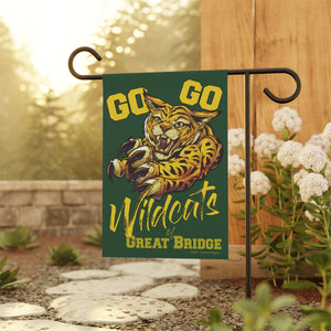 Go Go Wildcats garden flag - model 2