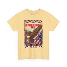 Load image into Gallery viewer, Independence Day Eagle T-Shirt — America 250 Patriotic Fourth of July Tee
