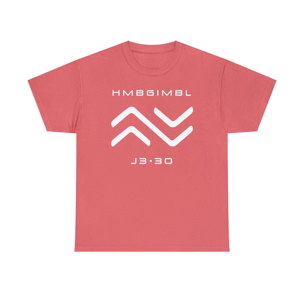 John 2:30 tee - Coral Silk