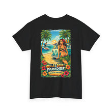 Load image into Gallery viewer, Hula Surf Paradise Tee — Aloha Beach Vintage Surfboard Shirt
