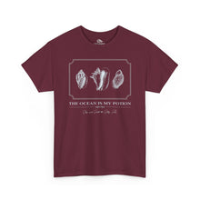 Load image into Gallery viewer, The Ocean Is My Potion — Seashell Graphic Beach Tee
