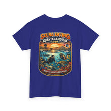 Load image into Gallery viewer, Scuba Diving Guantanamo Bay Graphic Tee — Vintage Underwater Scene
