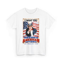 Load image into Gallery viewer, Uncle Sam "I Want You" American Citizen T-Shirt
