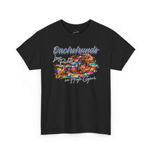 Load image into Gallery viewer, Dachshunds Love Ride in High Gear T‑Shirt
