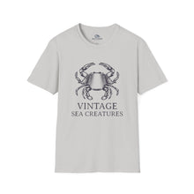Load image into Gallery viewer, Vintage Sea Creatures Crab T-Shirt

