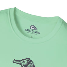 Load image into Gallery viewer, Vintage Sea Creatures Seahorse T-Shirt
