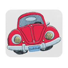 Load image into Gallery viewer, Dub Dub VW Beetle Cartoon Mouse Pad
