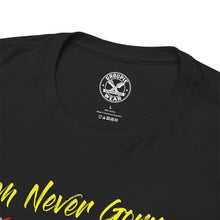 Load image into Gallery viewer, Checklist Tee — "I'm Never Gonna..." Funny Song Lyric T‑Shirt
