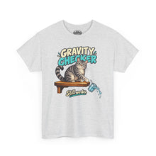 Load image into Gallery viewer, Gravity Checker Cat T-Shirt
