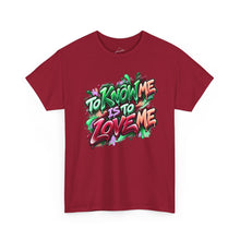 Load image into Gallery viewer, "To Know Me Is To Love Me" Graffiti Love Tee
