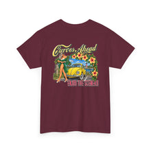 Load image into Gallery viewer, Curves Ahead - Enjoy the Scenery t-shirt
