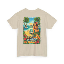 Load image into Gallery viewer, Hula Surf Paradise Tee — Aloha Beach Vintage Surfboard Shirt
