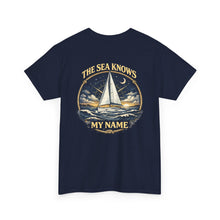 Load image into Gallery viewer, "The Sea Knows My Name" T-shirt - A Salt &amp; Canvas Apparel product
