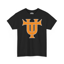 Load image into Gallery viewer, Orange Retro Monogram Tee
