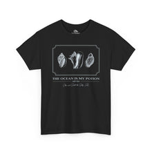 Load image into Gallery viewer, The Ocean Is My Potion — Seashell Graphic Beach Tee
