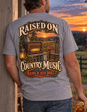 Load image into Gallery viewer, Raised on Country Music Tee
