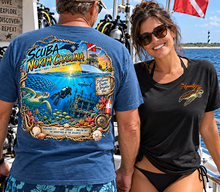Load image into Gallery viewer, Scuba North Carolina T-Shirt — Underwater Ocean Dive Graphic Tee
