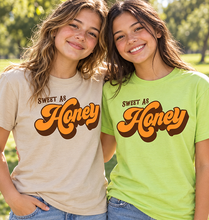 Load image into Gallery viewer, Sweet As Honey retro Tee
