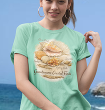 Load image into Gallery viewer, Coastal Shells T-Shirt — 'Guantanamo Coastal Finds' Beach Seashell Graphic Tee
