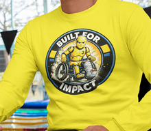 Load image into Gallery viewer, Built for Impact Wheelchair Test Dummy T-Shirt
