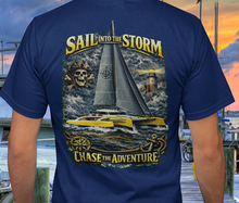 Load image into Gallery viewer, Sail Into the Storm Sailing T-Shirt - A Salt &amp; Canvas Apparel product
