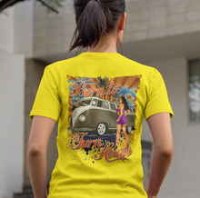 Load image into Gallery viewer, 'Born To Turns Heads' Retro Beach Graphic Tee
